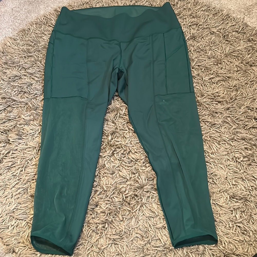 Adidas Ivy Park 3-Stripes Mesh Leggings Size: 1x